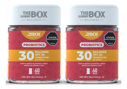 The Gummy Box Probioticos En Gomitas  X 2u