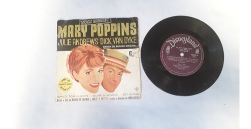Mini Disco A Simple * Mary Poppins Walt Disney * 
