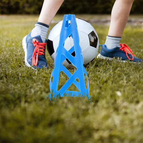 10 Unidades Con Forma De Cono De Fútbol, Barriles Para Entre