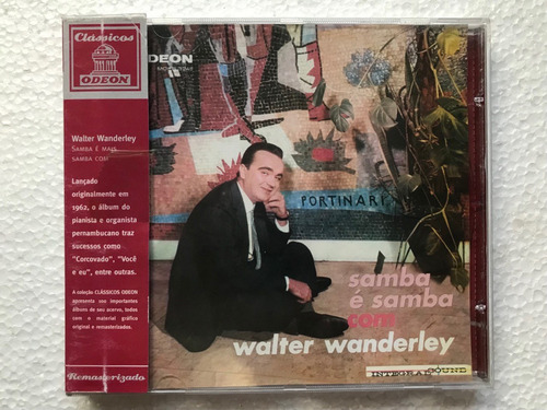 Cd - Walter Wanderley - Samba É Samba Com Walter Wanderley