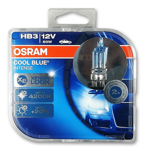 Juego De Focos Osram 9005 ( Hb3 ) Cool Blue Intense