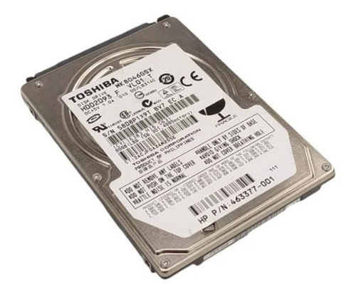 Imagen 2 de 5 de Pack 4 Discos Duros Toshiba + Mk8046gsx 80gb 2.5 5400rpm 8mb