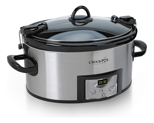 Olla De Cocción Lenta Programable Crock-pot De 6 Cuartos De