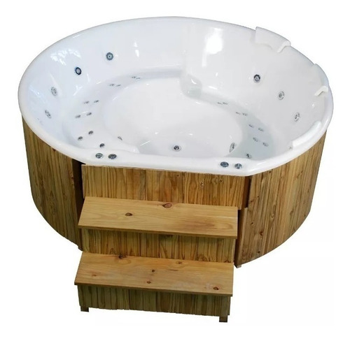 Hidromasaje Spa Circular Jacuzzi 200x200 12 Jet 4p Pagos!