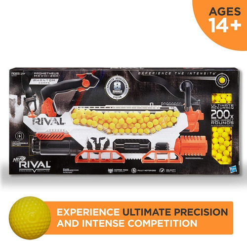 Nerf Rival Prometheus Mxviii-20k, Pistola