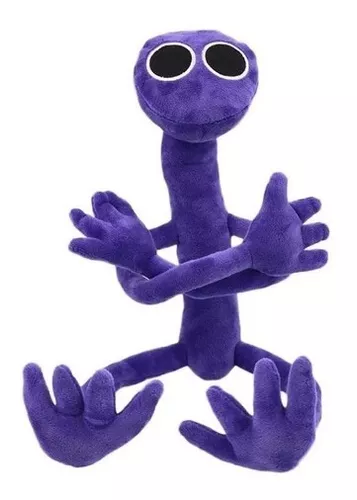 Purple boneco de pelúcia Rainbow friends Roblox