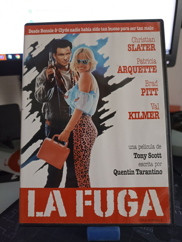 La Fuga (true Romance) Tarantino Dvd 