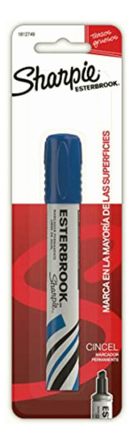 Sharpie 1812749 Esterbrook Marcador Permanente Grueso, Azul