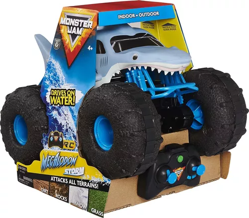 Monster Truck de controle remoto Spin Master Mega Monster Jam 1:6 Grave  Digger