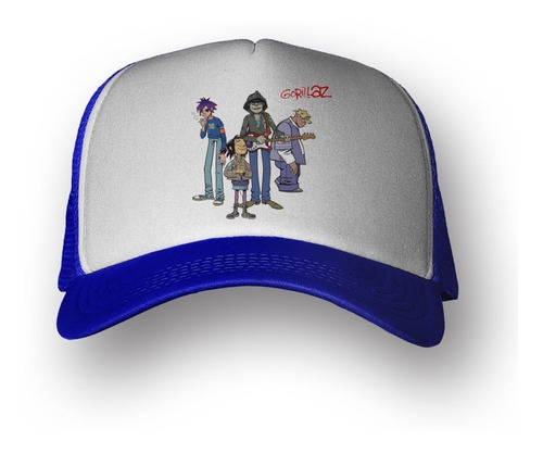 Gorra Gorillaz Musica Albarn Rock Pop Hip Hop M5