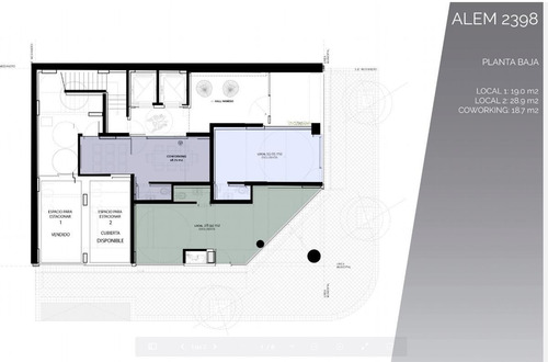 Imagen 2 de 30 de Venta Cochera, En Planta Baja Cubierta, Alem 2300 - República De La Sexta