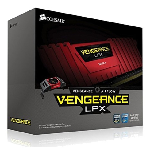 Memoria Corsair 16gb 4266mhz Vengeance Lpx Black Airflow 2x8