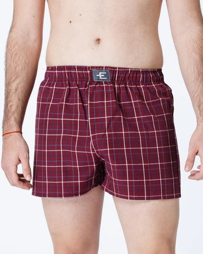 Boxer Poplin C/abertura (tela Camisa) Eyelit Art.414