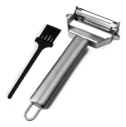 Julienne Peeler Stainless Steel Cutter Slicer With Cleaning 