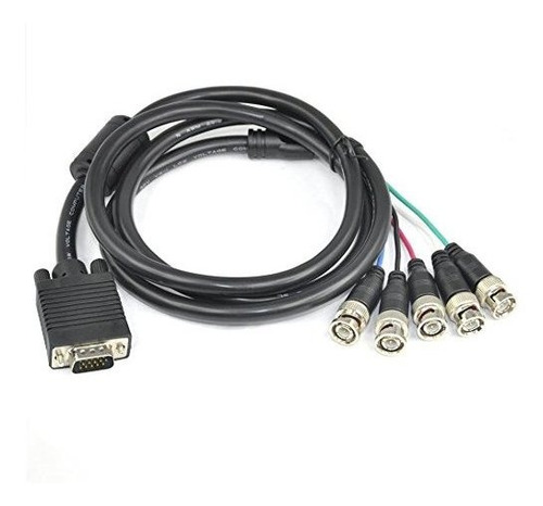 Cables Vga, Video - Aya Cable Coaxial Hd15 Vga A 5 Bnc Rgbhv