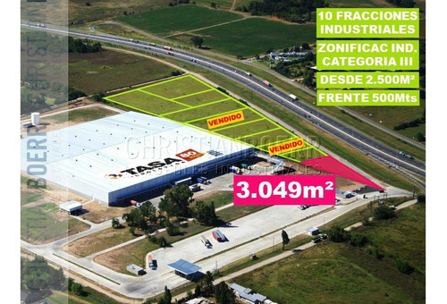 Imagen 1 de 10 de 3.049m S/panam R Pilar Km 63 - Fracciones Industriales De 2.
