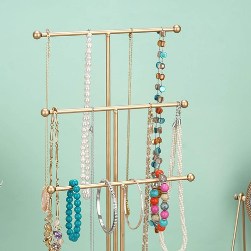 Soporte De Exhibición De Joyería De Pulsera De Collar De 3