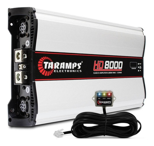 Amplificador O Planta Taramps Hd-8000 1ohm Car-audio Pro