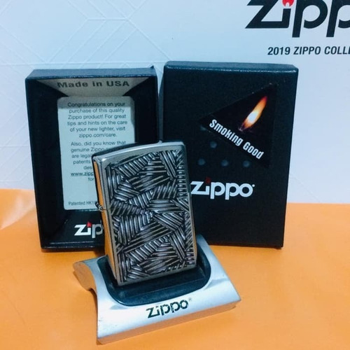 Imagen 2 de 10 de Encendedor Zippo Modelo 29885 Linea 2019 Garantia