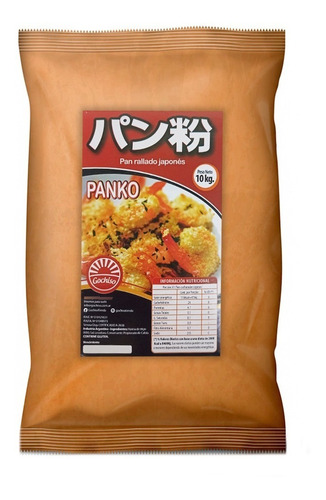 Panko Blanco 10 Kg Pan Rallado Estilo Japones Para Sushi