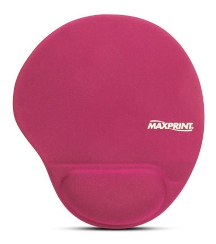 Base Para Mouse Com Apoio Em Gel Rosa Maxprint