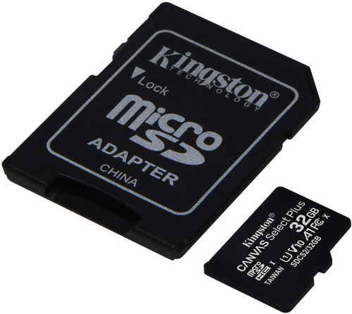 Tarjeta De Memoria 32 Gb Micro Sd 100 Mb/seg 3.3 V Uhs-i