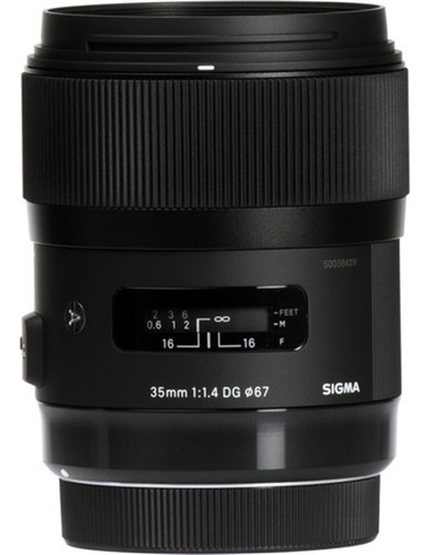Objetiva Sigma 35mm F/1.4 Art Dg Hsm Para Nikon