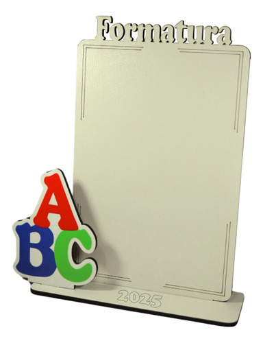 25 Porta Retrato Formatura Infantil Abc 10x15 Lembrancinha