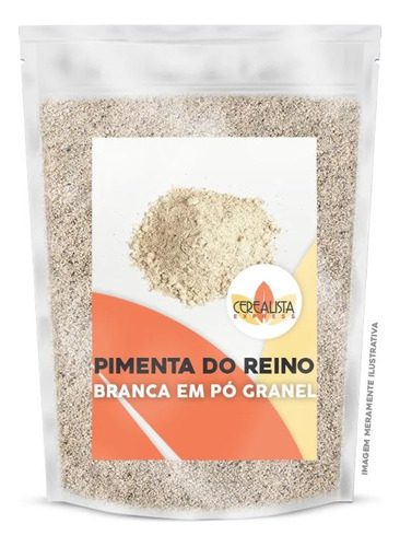 Pimenta Do Reino Branca Em Pó Desidratada 1kg