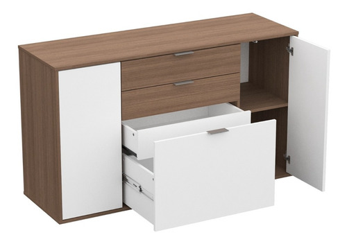 Mueble Bahiut Vajillero Cómoda 4 Cajones 2 Puertas Geek