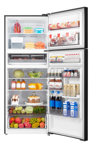 Geladeira Frost Free Duplex 491l Inverter Cor Preto Midea