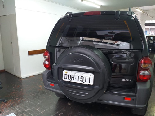 Jeep Cherokee Sport 3.7 V6 Preto 4x4 Com Reduzida