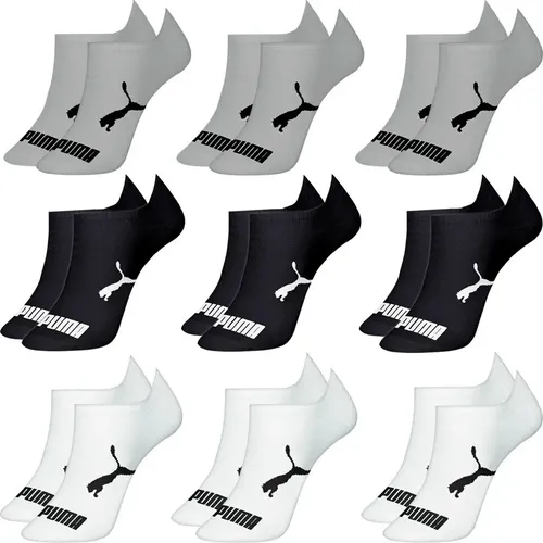 Kit 9 Pares de Meias Puma Sapatilha Cano Baixo em Algodão Original