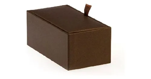 Gemelos Mrcuff Cruz Azul En Caja De Regalo Y Paño Para Pulir
