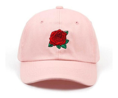 Gorra Bordada Gorro Trap Dad Flor Compleja