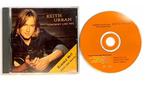Keith Urban - Someone Like You - Promo Cd Original 2002 Usa