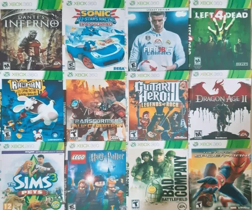 Jogos Xbox 360 Desbloqueado Midia Fisica - Escorrega o Preço