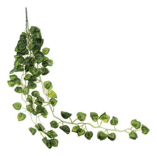 Enredadera Artificial De Hojas Vines De Hierba Colgante