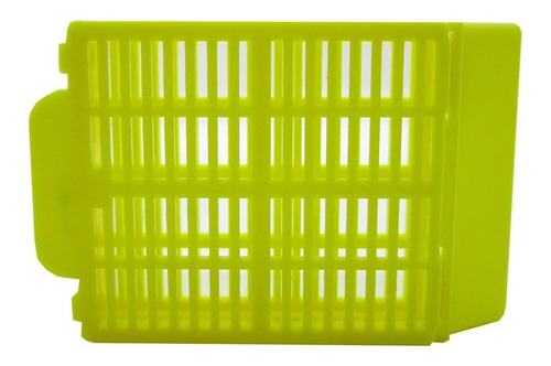 Cassette Para Inclusión Con Tapa, Color Amarillo, 2 Paquetes