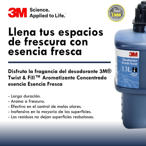 3m® Aromatizante Concentrado #13l Es. Fresca Twist'n Fill Pz