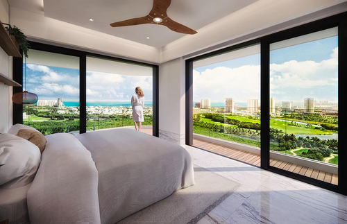 Imagen 4 de 30 de Departamento En Venta En Cancún, Woha, 3 Recamaras