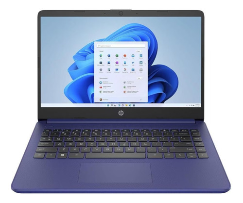 Laptop Hp Stream 14-cf2112wm Azul 64gb 4gb Ram Windows 11 (Reacondicionado)
