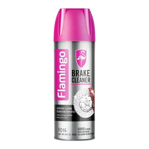 Spray Limpiador De Frenos Flamingo 450 Ml Aerosol Cleaner 