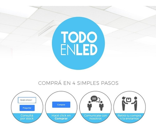 Imagen 4 de 5 de Reflector 200 Watt 16000 Lumens Luz Dia Marca Tbcin