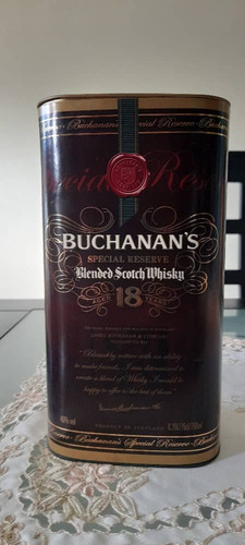 Botella De Whisky  Buchanans 18