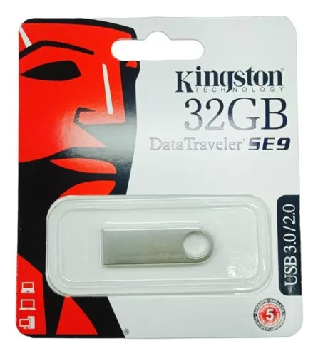 Pendrive Kingston  32 Gb Datatraveler Usb 2.0/3.0 