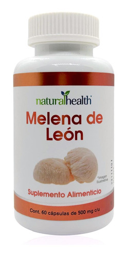 Hongo Melena De León 60 Cápsulas Natural Health