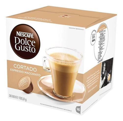 Caja De Cápsulas Dolce Gusto, Cortado X16