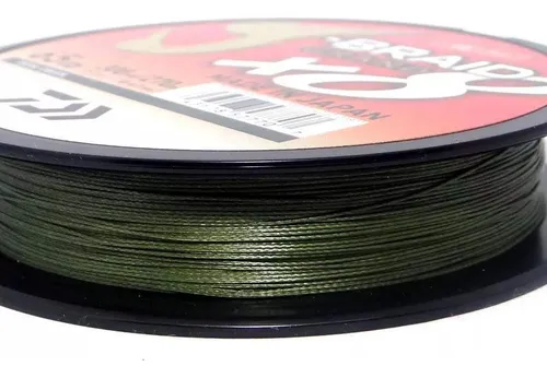Linha Multifilamento Daiwa J-braid 8 Fios 300m 0.19mm 15 Lbs Linha Multifilamento Daiwa J-braid 8 Fios 300m 0.19mm 15 Lbs
