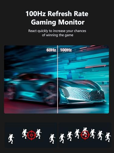 Magicraven Monitor Portátil De 18,5 Pulgadas, Monitor Ips De